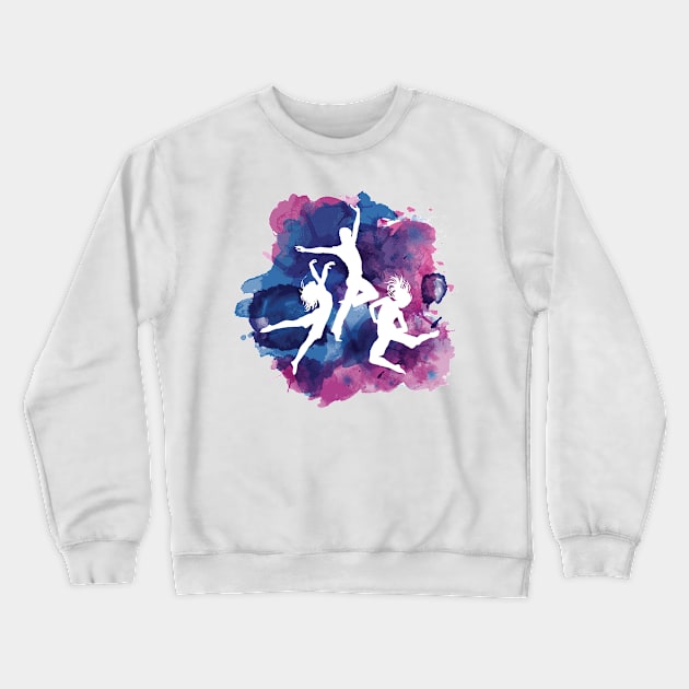 Dance Time Crewneck Sweatshirt by MeksFashion